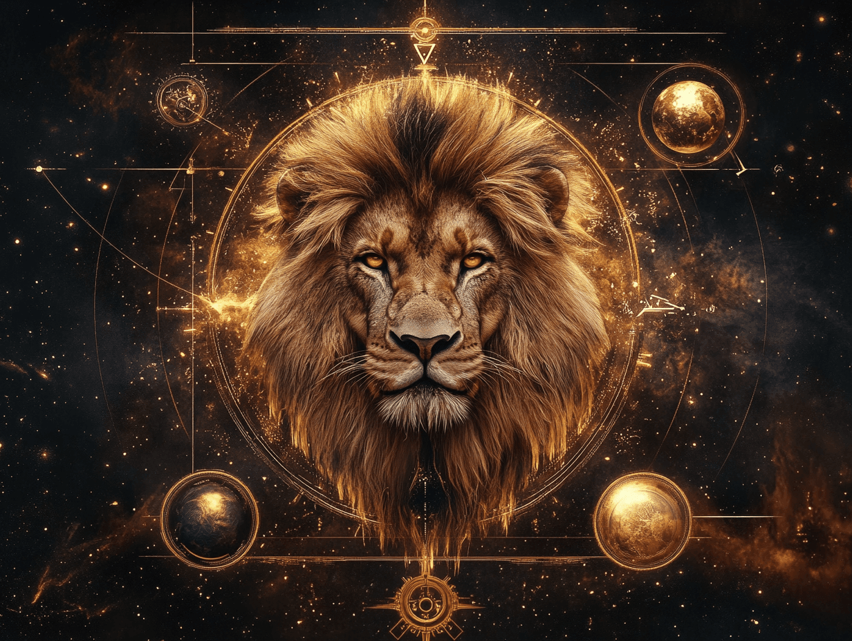 Leo symbol - 12 zodiac signs