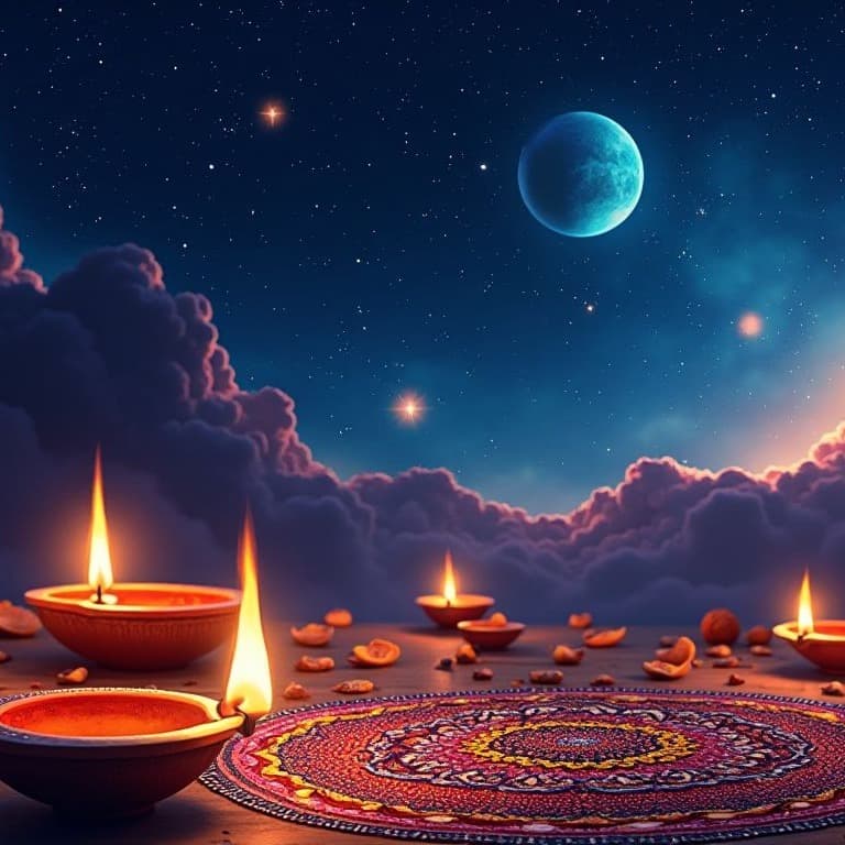 Diwali Rituals based on Planetory Positions